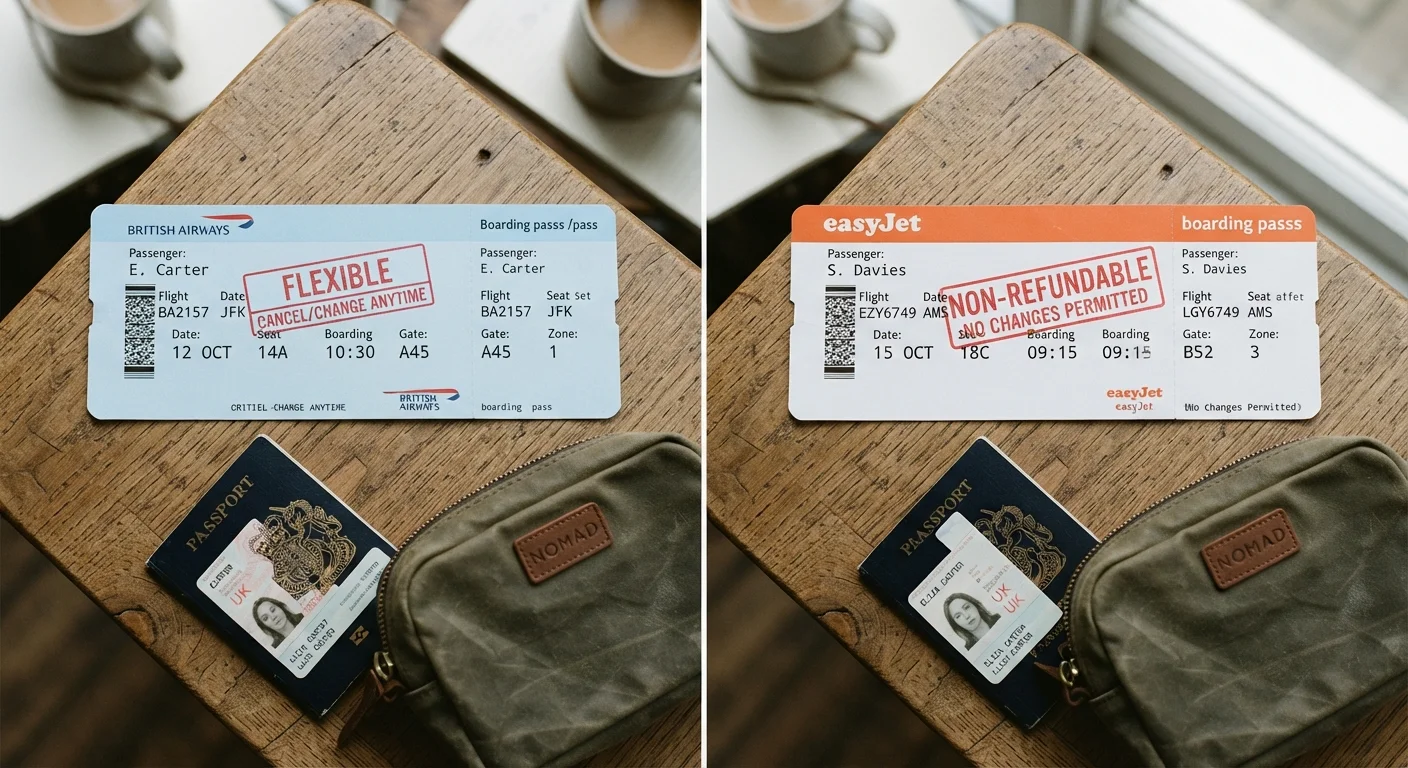 Flexible vs. Non-Refundable Travel Bookings: What You Gain and Give Up