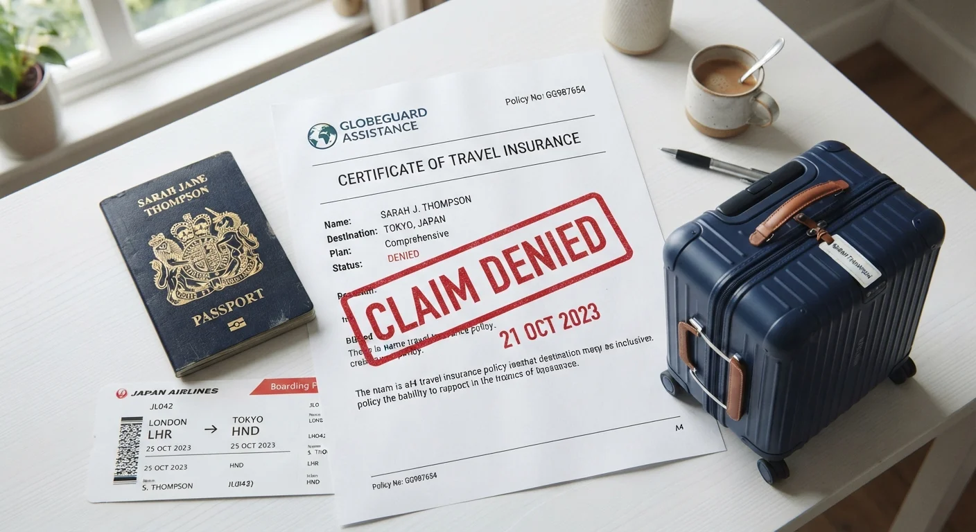 What Travel Insurance Actually Excludes: The Coverage Gaps Worth Knowing